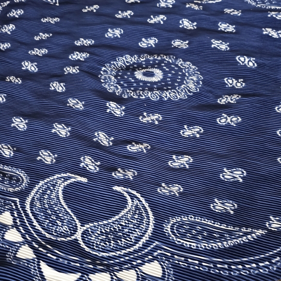 Zara pleated scarf - Picture 3 of 6